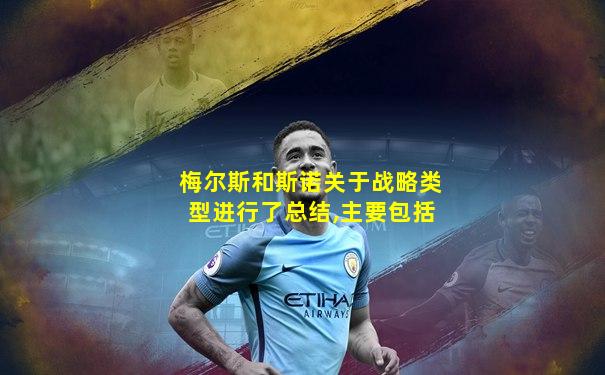 梅尔斯和斯诺关于战略类型进行了总结,主要包括