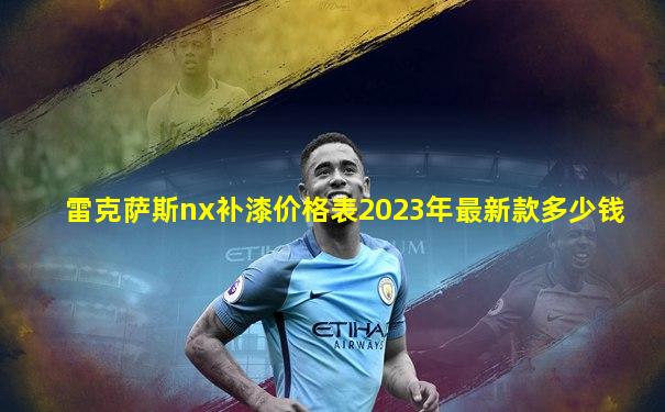 雷克萨斯nx补漆价格表2023年最新款多少钱