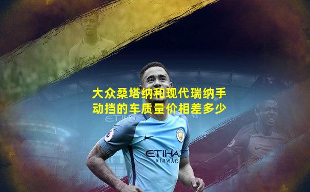 大众桑塔纳和现代瑞纳手动挡的车质量价相差多少