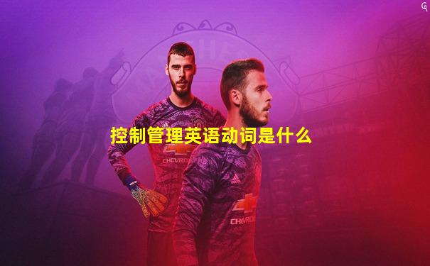 控制管理英语动词是什么