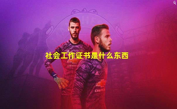 社会工作证书是什么东西