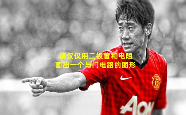 请仅仅用二极管和电阻画出一个与门电路的图形